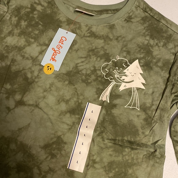 Kid tie dye long sleeve t - Picture 2 of 2